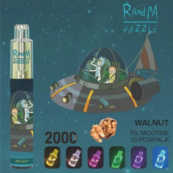RandM Dazzle 2000Puffs Disposable Vape